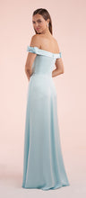 Load image into Gallery viewer, Jasmine B273007 Off the Shoulder Long Gown with Bows on the Shoulder
