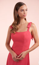 Load image into Gallery viewer, Jasmine B273013 Bow Strap on Basque Waist Long Gown