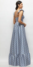 Load image into Gallery viewer, Dessy 3146MDJ Blue Floral Corset with Ruffle Straps