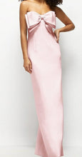 Load image into Gallery viewer, Dessy D859 Strapless Maxi Dress with Bow