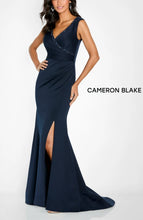 Load image into Gallery viewer, Cameron Blake CB143 Sleeveless V-Neckline Long Gown