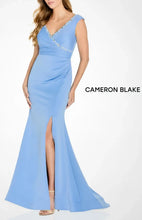 Load image into Gallery viewer, Cameron Blake CB143 Sleeveless V-Neckline Long Gown