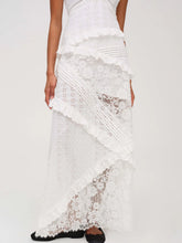 Load image into Gallery viewer, For Love and Lemons Rosalyn White Maxi Dress