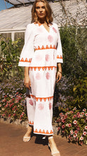 Load image into Gallery viewer, Tyler Boe Lana Embroidered Appliqué Maxi Dress