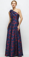 Load image into Gallery viewer, Dessy D875 One Shoulder Long Print Gown