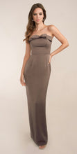 Load image into Gallery viewer, Strapless Gown with Bow at Bust