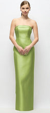 Load image into Gallery viewer, Dessy D891 Strapless Maxi Column Dress with Cuff Neckline and Bow