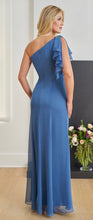 Load image into Gallery viewer, Jasmine K258059 Chiffon One Shoulder Long Gown