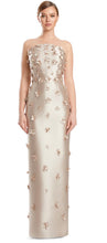 Load image into Gallery viewer, Daymor 3220 Strapless Long Gown with Flower Appliqué Detail