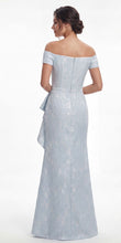 Load image into Gallery viewer, Jasmine K288060 Off the Shoulder Jacquard Long Gown