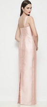 Load image into Gallery viewer, Dessy D900 Basque Neck Satin Maxi Dress with Column Skirt