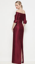 Load image into Gallery viewer, Dessy 6936 Off the Shoulder Long Gown with Cuff