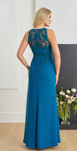 Load image into Gallery viewer, Jade K258057 Sleeveless Halter Long Gown with Beading and Appliqués