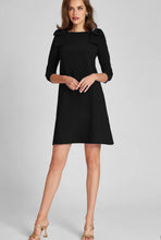 Load image into Gallery viewer, Teri Jon 237268 Bow Shoulder Crepe Dress