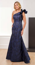Load image into Gallery viewer, Jasmine K268005 One Shoulder Jacquard Gown