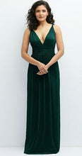 Load image into Gallery viewer, Dessy 6880 Maxi Dress in Shimmering Metallic Dress