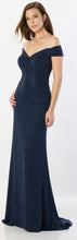Load image into Gallery viewer, Montage M2234 Off the Shoulder Beaded Long Gown