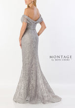 Load image into Gallery viewer, Montage M2238 Off the Shoulder Sequin Embellished Long Gown