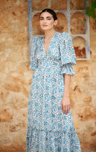 Load image into Gallery viewer, Neve and Noor Sophia Dress in Aquamarine
