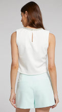 Load image into Gallery viewer, Generation Love Nia Crepe Top in White