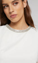 Load image into Gallery viewer, Generation Love Nia Crepe Top in White