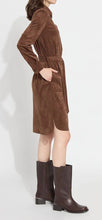 Load image into Gallery viewer, Lysse Vegan Suede Schiffer Dress