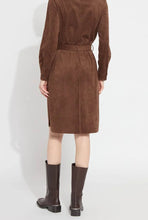 Load image into Gallery viewer, Lysse Vegan Suede Schiffer Dress