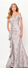 Load image into Gallery viewer, Montage M905 Off the Shoulder Brocade Long Gown