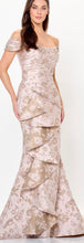 Load image into Gallery viewer, Montage M905 Off the Shoulder Brocade Long Gown