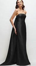 Load image into Gallery viewer, Dessy D876 Strapless Column Dress with Removable Watteau Train