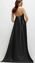 Load image into Gallery viewer, Dessy D876 Strapless Column Dress with Removable Watteau Train