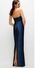 Load image into Gallery viewer, Dessy D877 Strapless Satin Twill Long Gown