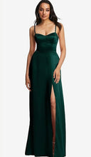Load image into Gallery viewer, Dessy LB046 Charmeuse Bustier A-line Long Dress