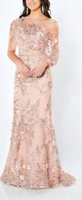 Load image into Gallery viewer, Montage 118961 English Rose Strapless Tulle and Lace Gown