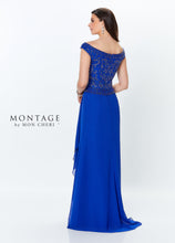 Load image into Gallery viewer, Montage 119944 Gorgeous Off the Shoulder Chiffon Gown