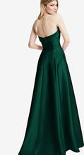 Load image into Gallery viewer, Dessy D843 Strapless Twill Maxi Dress