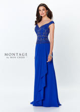 Load image into Gallery viewer, Montage 119944 Gorgeous Off the Shoulder Chiffon Gown
