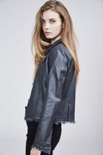Load image into Gallery viewer, Slate Leather Jacket
