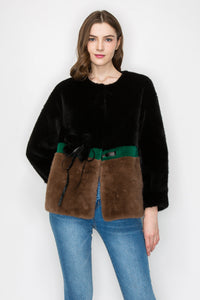 Joh Apparel Jaice Faux Fur Jacket