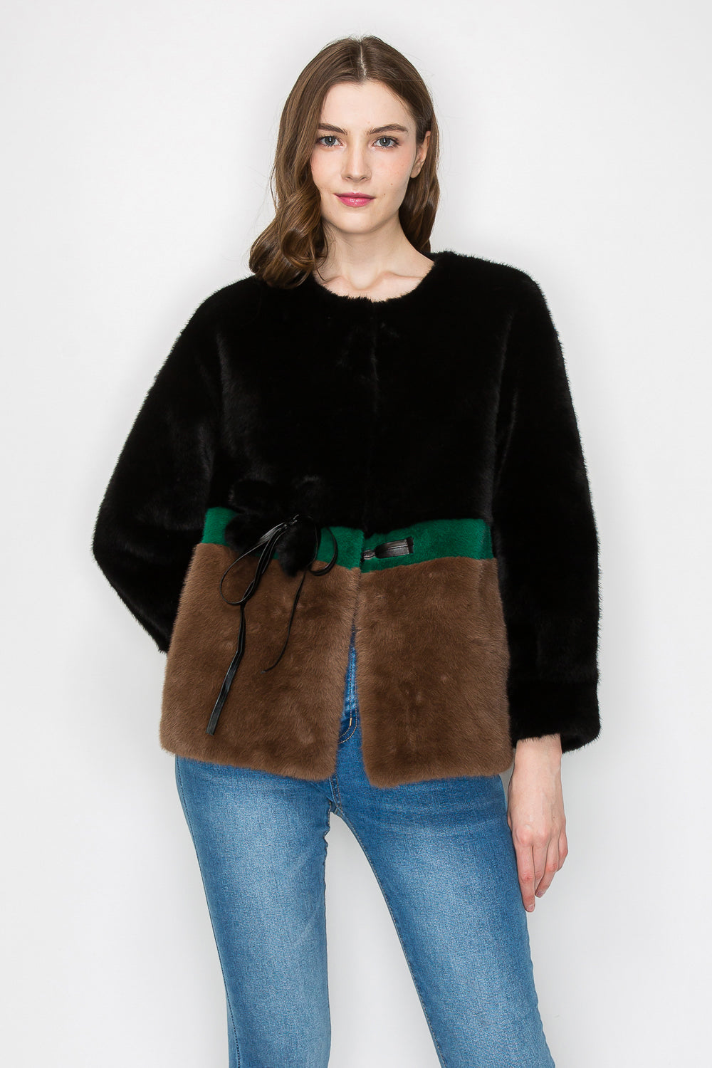 Joh Apparel Jaice Faux Fur Jacket