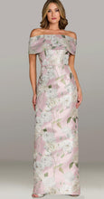 Load image into Gallery viewer, Feriani Off the Shoulder Gown in a Rose Print
