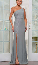 Load image into Gallery viewer, Rina DiMontella RD3240 One Shoulder Fit and Flare Gown
