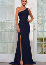 Load image into Gallery viewer, Rina DiMontella RD3240 One Shoulder Fit and Flare Gown
