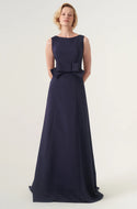 John Paul Ataker 4008 Sleeveless Gown with Bow Detail