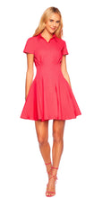 Load image into Gallery viewer, Susana Monaco Poplin Shirt Dress in Framboise
