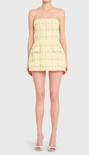 Load image into Gallery viewer, Amanda Uprichard Bethany Skort Romper in Yellow
