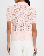Load image into Gallery viewer, Generation Love Mina Lace Shirt in Petal Pink
