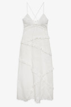 Load image into Gallery viewer, For Love and Lemons Rosalyn White Maxi Dress
