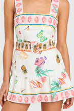 Load image into Gallery viewer, Amanda Uprichard Lena Skort Romper in the Postcard Print
