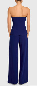 Amanda Uprichard Yadira Jumpsuit in Navy